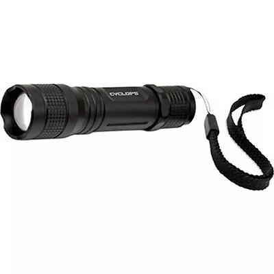 Tactical Black Aluminum Alloy LED 150 Lumen Flashlight • $19.96