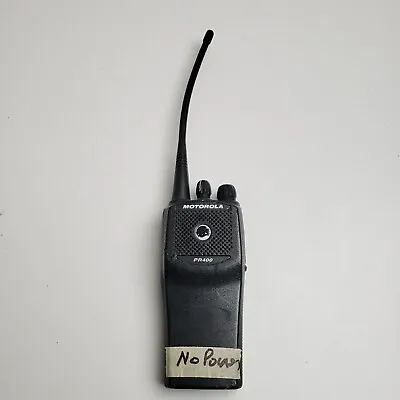 Motorola PR400 VHF  Two Way Radio AAH65KDC9AA2AN No Power. • $29