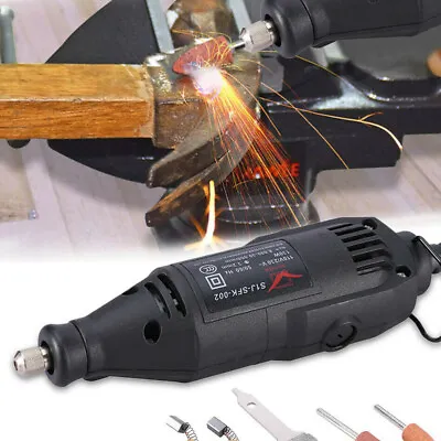 130W Mini Rotary Drill Multi Function Grinder Hobby Tool With Accessories Set • $22.89