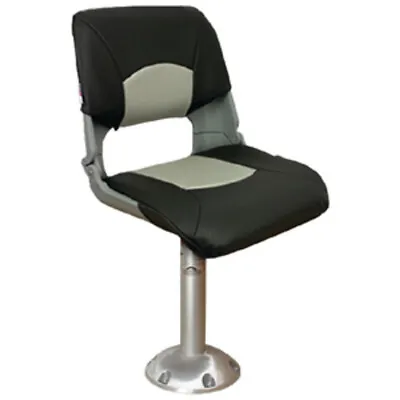 Grey Folding Skipper Chair - Springfield Marine • $234.76