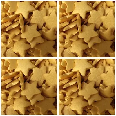 25g Edible Mini Gold Silver Sugar Star Cupcake Cake Sprinkles Decorations  • £1.85