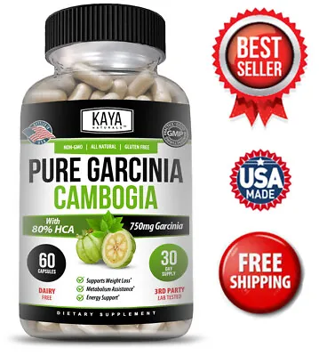 $9.25 • Buy Pure Garcinia Cambogia 95% HCA Extract, Natural Weight Loss, Energy, Fat Burner