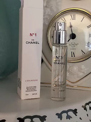 N°1 DE CHANEL L'EAU ROUGE PARFUM EDP Women's Perfume 10ml 0.34 Fl Oz Travel MINI • $24.99