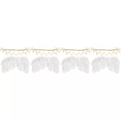 4 Sets Infant Angel Plumage Wings Baby Photo Props Prop • £13.95