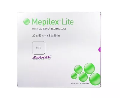 *5/bx*Molnlycke Mepilex Lite Absorbent Thin Foam Dressing - 284599 • $32.88