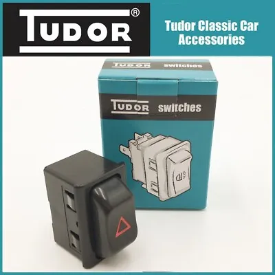 MGB And MG Midget Hazard  Warning  Rocker Switch BHA5267 By Tudor • £10.95