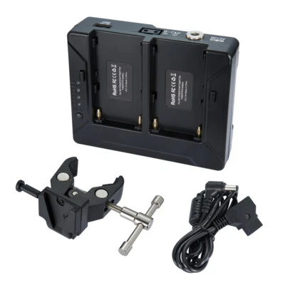$39.99 • Buy NP-F Battery To V-Mount Battery Converter Adapter Plate Fit F970 F750 F550+Clamp