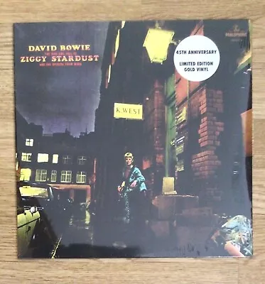 David Bowie - Ziggy Stardust Gold Vinyl (45th Anniversary) • £34.99