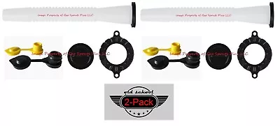 2 Pack BLITZ Gas Can SPOUTS & PARTS KITS Free Air Breather Vents TOUGH N RUGGED • $16.95