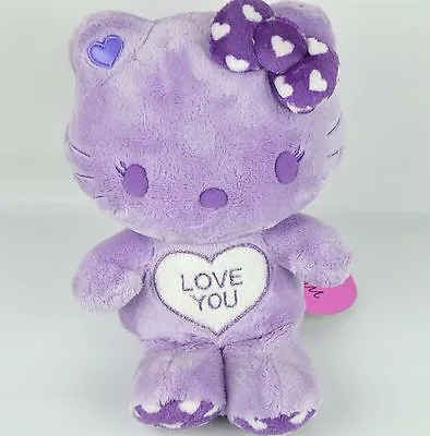 Momoberry Hello Kitty I Love You Mini 9  Sanrio Lavandar Purple White Heart Rare • $499.99