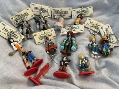 Final Fantasy Goods Figure Keychain FF Zidane Tribal Vivi Garnet Set Lot Of 13 • $100.32