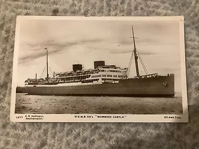 Merchant Navy Postcard Union Castle & CO’s Warwick Castle 883 • £1.99