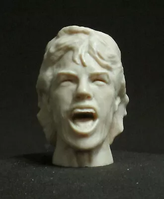 Mick Jagger ROLLING STONES CUSTOM RESIN HEAD SCULPT Action Figures 1/6 Scale  • $24