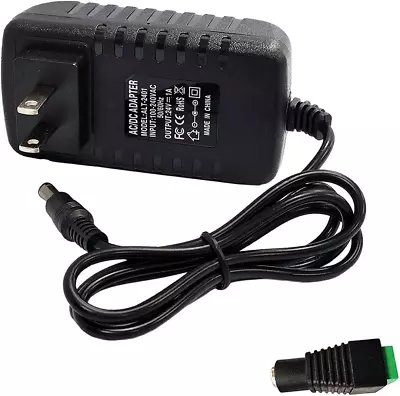 24V 1A AC Adapter Power Supply 100-240V AC To DC 24Volts 1A 24W Converter Transf • $12.98