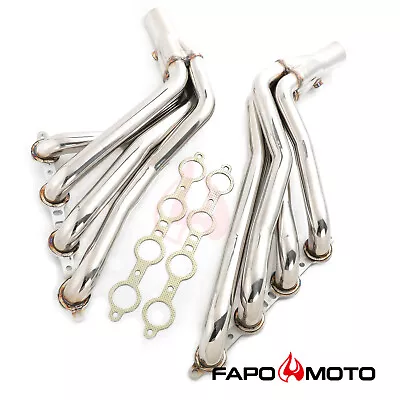 FAPO LS Swap Long Tube Header 1-7/8  For Chevy GMC C10 C1500 LS1 LS2 LS3 LS6 LS7 • $339.99