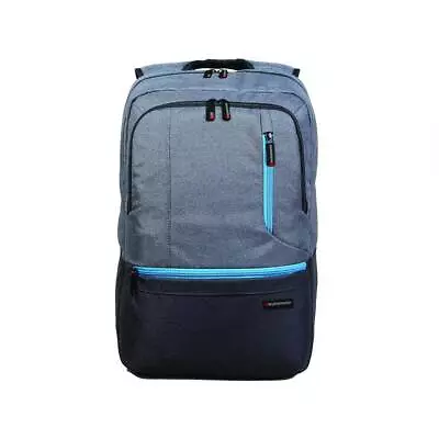 Promate Ascend Accented 15.6-inch Laptop Backpack W/ Multiple Pockets - Grey • $32.48