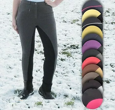 💜 SALE Ladies Children's Jodhpurs Stretchy Horse Riding Equestrian Show - Cheap • £12.99