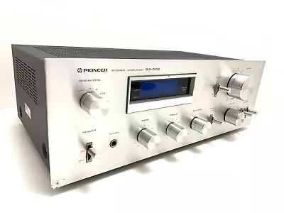 PIONEER Sa 508 Stereo Amplifier 2X 25Watts RMS Vintage 1979 Hi Fi Work Very Good • $626.90