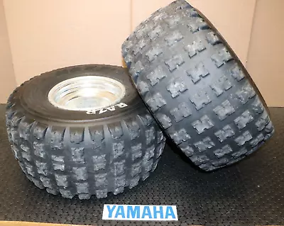 Yamaha 4/115 Oem Rear Rim Wheels Maxxis Razr Tires 22x11-9 🔥fastship🔥 T6 • $129.99