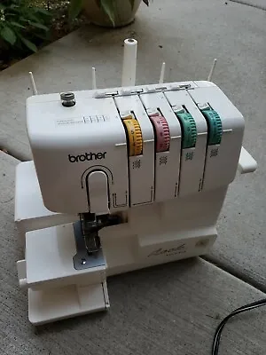 Brother 1034D 3/4 Thread Serger With Differential Feed - White • $199.91