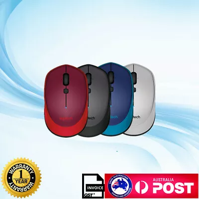 $25 • Buy Logitech M336 Bluetooth Wireless Mouse PC MAC Android Multi Color