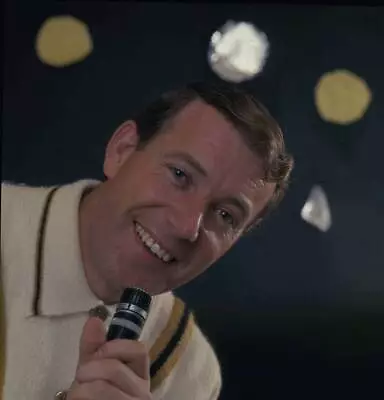 Irish Singer Val Doonican Posed Holding A Microphone 1968 Old Photo • $9