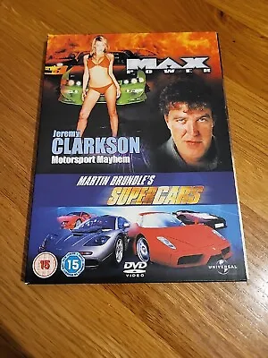 £2.90 • Buy Max Power/Jeremy Clarkson's Motorsport Mayhem/Super Cars DVD (2007) Jeremy