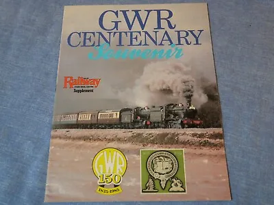 £3.95 • Buy Gwr Centenary Souvenir - Gwr 150 - 1835 -1985 - Railway Magazine Supplement