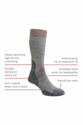 £14.99 • Buy HJ Hall ProTrek™ HJ701 Adventure Trek Wool Walking Boot Socks All Sizes