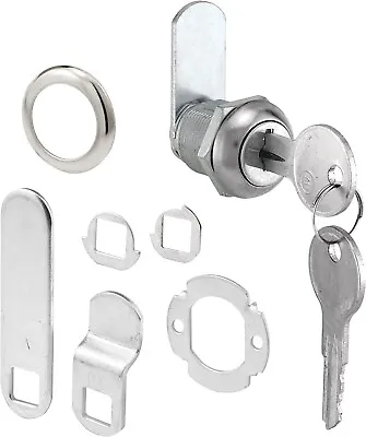$10.73 • Buy Cabinet Lock Replacement Desk Drawer Lock Keys Steel Part File Tool Box Panel US