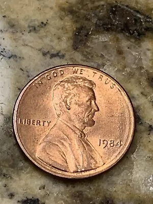 1984 Penny NO MINT MARK Lincoln Memorial Penny Wide AM. (191) • $75