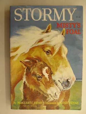 Stormy Marguerite Henry Wesley Dennis Softcover 1972 • $6.50