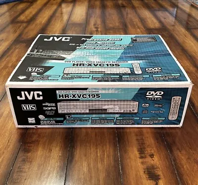 JVC DVD Player VCR Video Cassette Recorder Combo Remote HR-XVC19S • $465