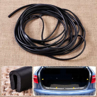 20ft Soft Flexible Door Glass Rubber Weatherstrip U Channel Seal Belt Edge Trim • $23.86