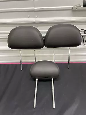 2005-2012 Ford Escape Tribute Mariner Rear 2nd Row Headrest Set Black Leather • $60