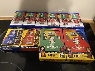 Match Attax Euro 2024 Bundle 60 Packs 2 Mega Tins And 2 Booster Tins • £60