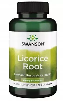 Swanson - LICORICE ROOT 100 Capsules Liquorice • £14.16