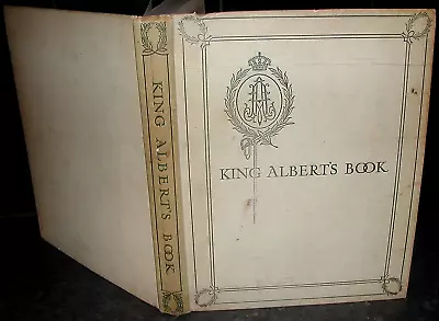 KING ALBERT Belgium Tribute 1914 WW1 Ill ARTHUR RACKHAM Kay Nielsen EDMUND DULAC • £19.99