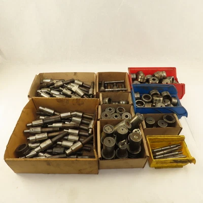 $974.99 • Buy Strippit Super 30/30 Hydraulic Punch & Dies Huge Lot Round Square Obround 130#