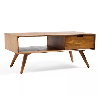 Spinningfield Buxton Mid Century Style Mango Wood Coffee Table • £180