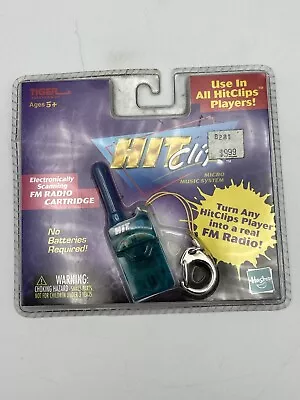 Vintage Tiger Electronics Hit Clip Micro Music System FM Radio Cartridge • $17.99