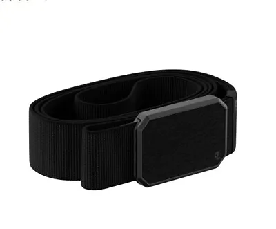 Groove Life Adjustable Web Belt With Magnetic Buckle Black/Black • $62.99