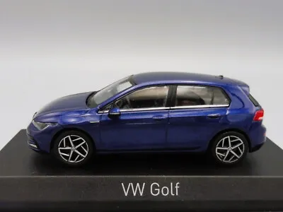 VW Golf 8 2020 Atlantic Blue 1/43 Norev 840134 Volkswagen 4-door (VIII) • $62.57