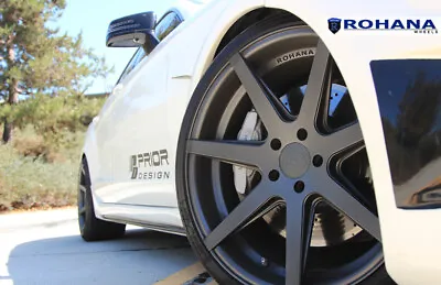 20” Rohana Rc7 Matte Graphite Concave Rims For Mercedes W204 C63 W205 C43 C63 • $2230