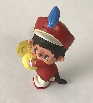 Vintage Sekiguchi Mini Monchhichi Monchichi Cymbals Monkey Pvc Miniature Toy • $12.99