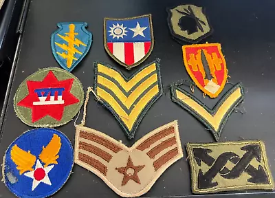 Lot Of Military Patches Mixed Lot Paratrooper Insignia Etc • $2.99