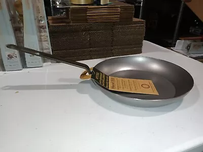 Mauviel M'Steel Black Carbon Round Frying Pan With Iron Handle 11-In • $66.95