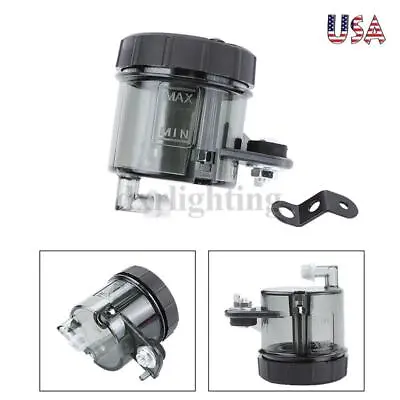 Motorcycle Brake Clutch Master Cylinder Fluid Oil Reservoir Tank Cup Universal • $11.88