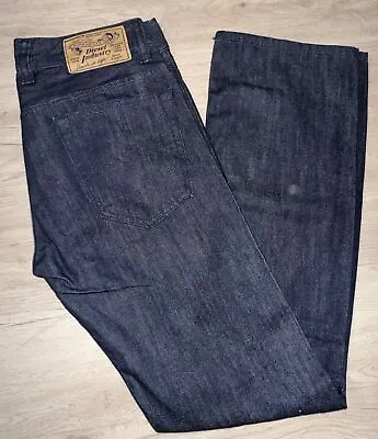 NWOT Viker Men’s Diesel Industry Jeans 0R933 Regular Straight 28x30 Dark Button • $59