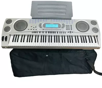 Casio WK-1630 Keyboard Piano 76 Keys W/ Stand Foot Pedal Case/Bag Music Stand • $269.99